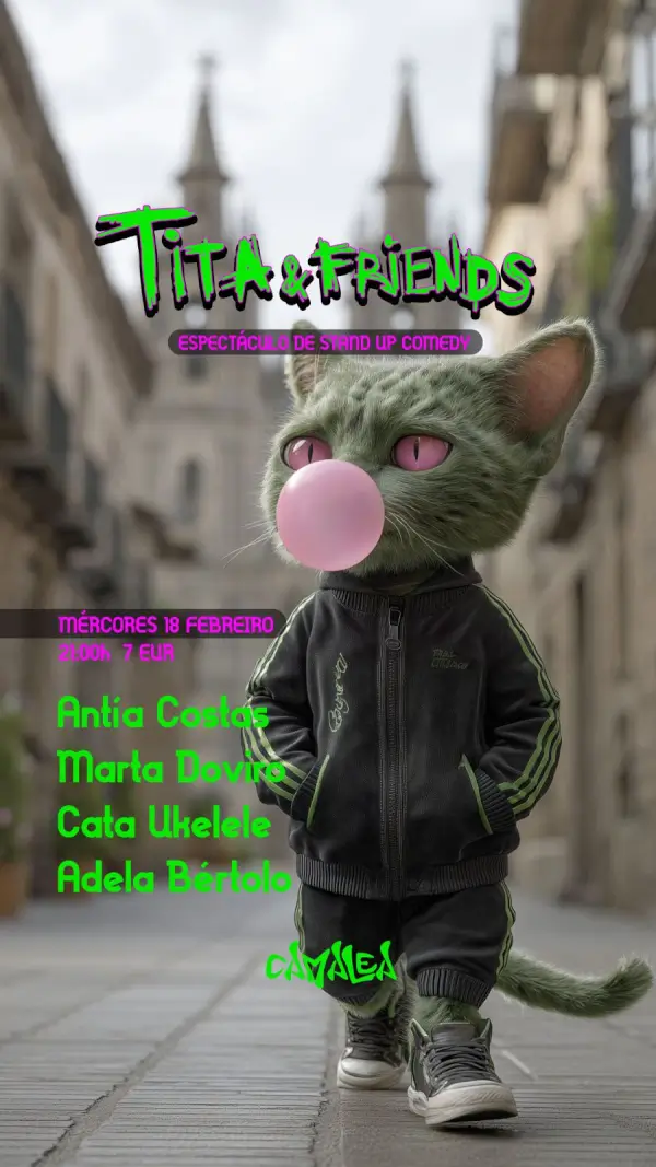 Espectaculo stand up comedy tita friends 2026 02 18 santiago