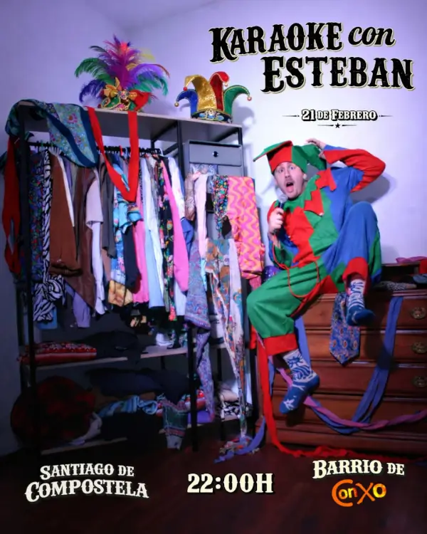 Karaoke esteban 2026 02 21 barrio conxo santiago