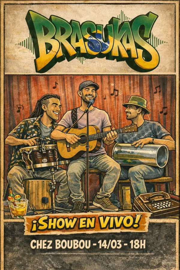 Brasukas musica brasilena 2026 03 14 chez boubou