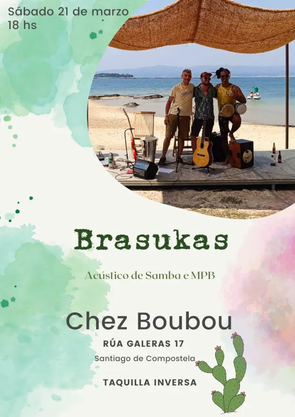 Concierto brasukas samba mpb 2026 03 21 chez boubou