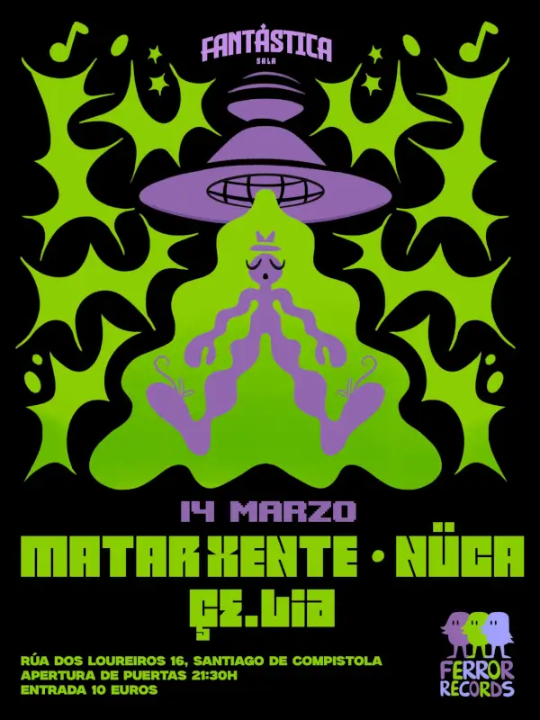 Concierto matarxente nuca celia 2026 03 14 sala fantastica