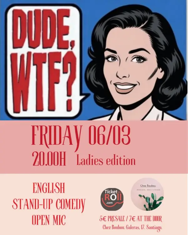 English stand up comedy open mic ladies edition 2026 03 06 santiago