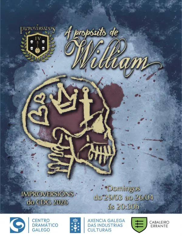 Improversados iv a proposito william 2026 03 29 centro dramatico galego