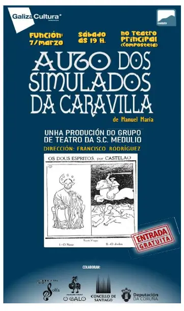 O auto dos simulados da caravilla 2026 03 07 teatro principal