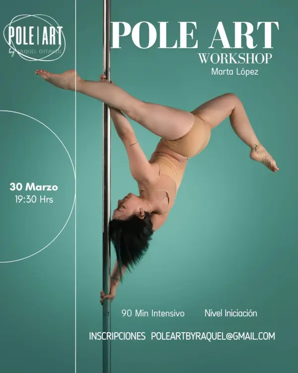Pole art workshop marta lopez 2026 03 30 santiago compostela