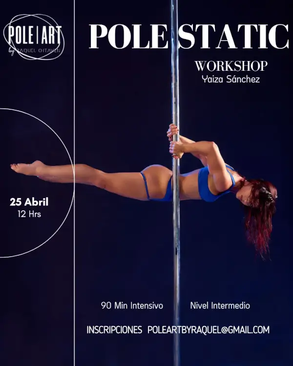 Pole static workshop yaiza sanchez pole art 2026 04 25 santiago compostela
