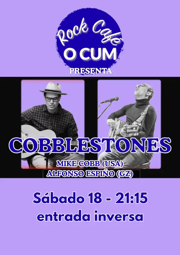 Cobblestones concierto 2026 04 18 rock cafe o cum