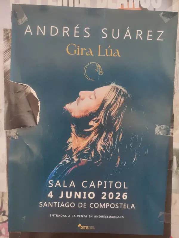 Concierto andres suarez gira lua 2026 06 04 sala capitol
