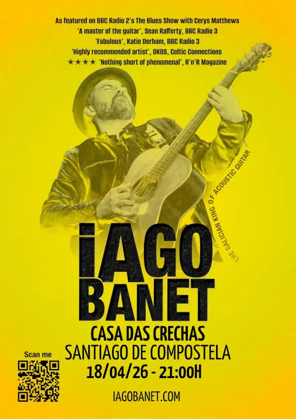 Concierto iago banet 2026 04 18 casa das crechas