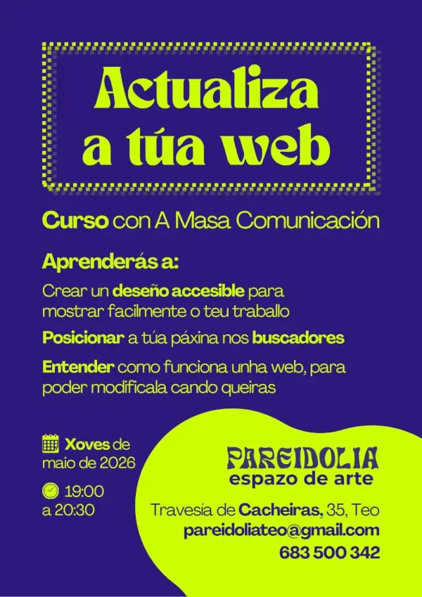 Curso "Actualiza a túa web" con A Masa Comunicación