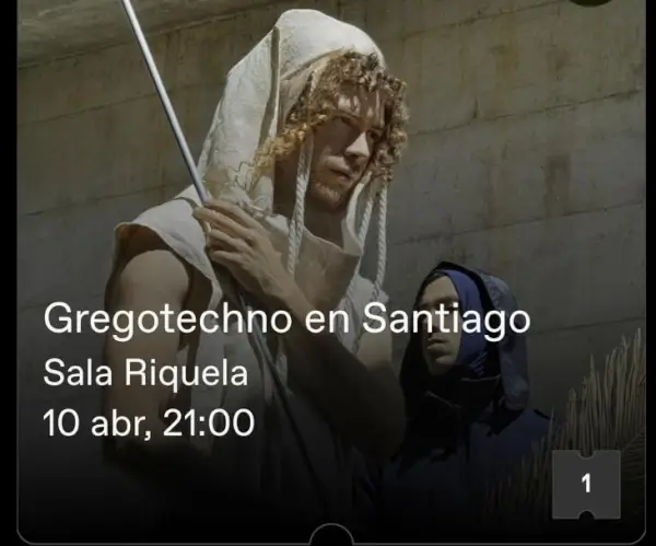 Gregotechno en santiago 2026 04 10 sala riquela