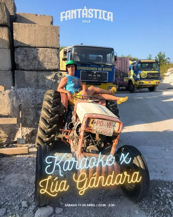 Karaoke lua gandara 2026 04 11 fantastica sala santiago