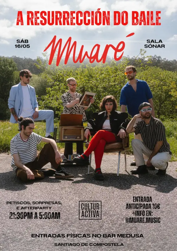 Muaré: A Resurrección do Baile (Concierto y Afterparty)