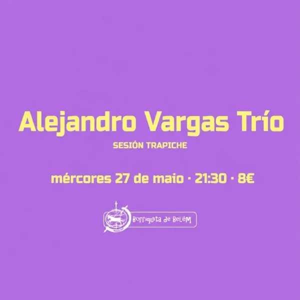 Alejandro Vargas Trío - Sesión Trapiche