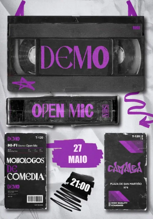 DEMO Open Mic: Monólogos de Comedia