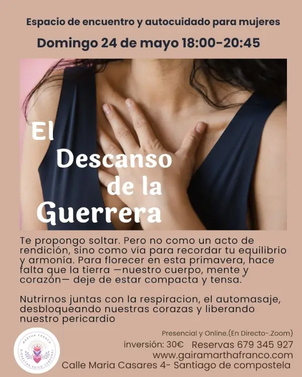 El Descanso de la Guerrera: Bienestar Psicocorporal para Mujeres
