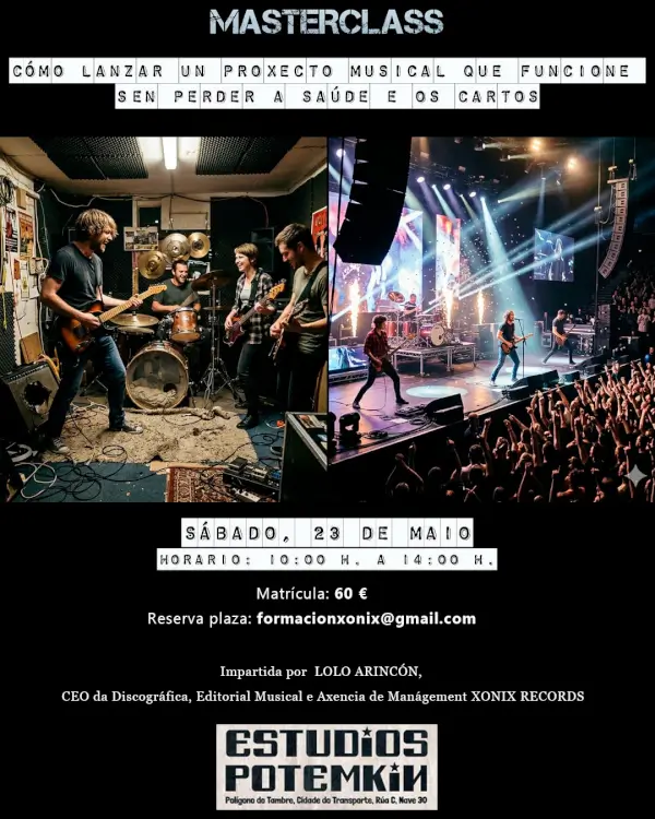 Masterclass: Cómo lanzar un proyecto musical
