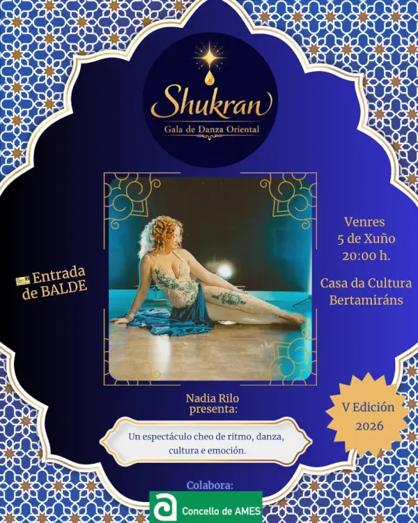 Shukran Gala de Danza Oriental V Edición