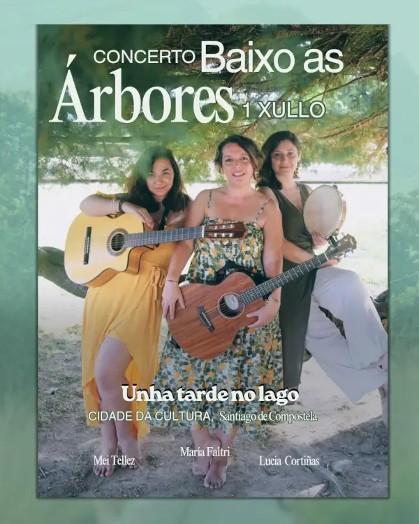 Concierto Baixo as Árbores - Unha tarde no lago