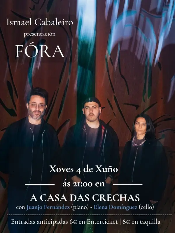 Presentación de "Fóra" de Ismael Cabaleiro