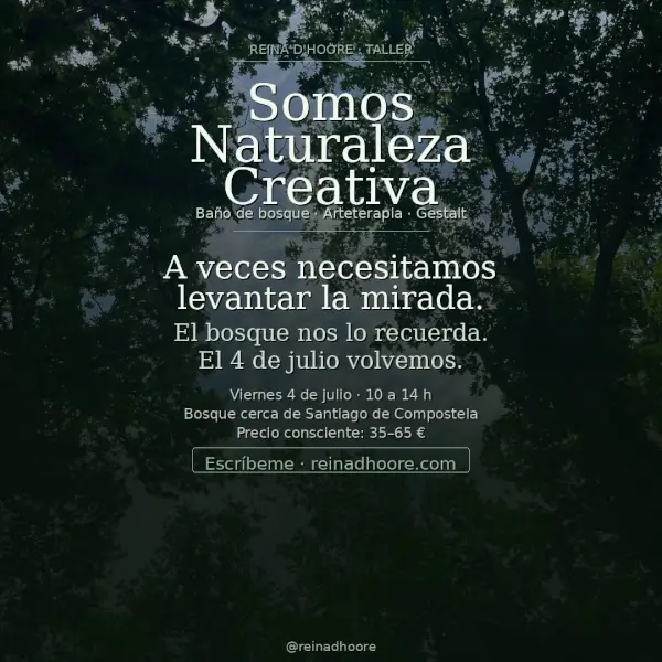 Taller Somos Naturaleza Creativa