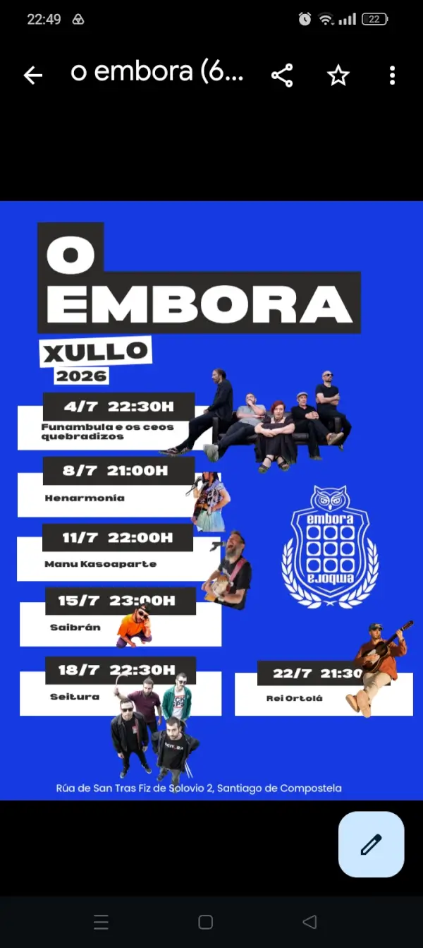 Concierto Rei Ortolá